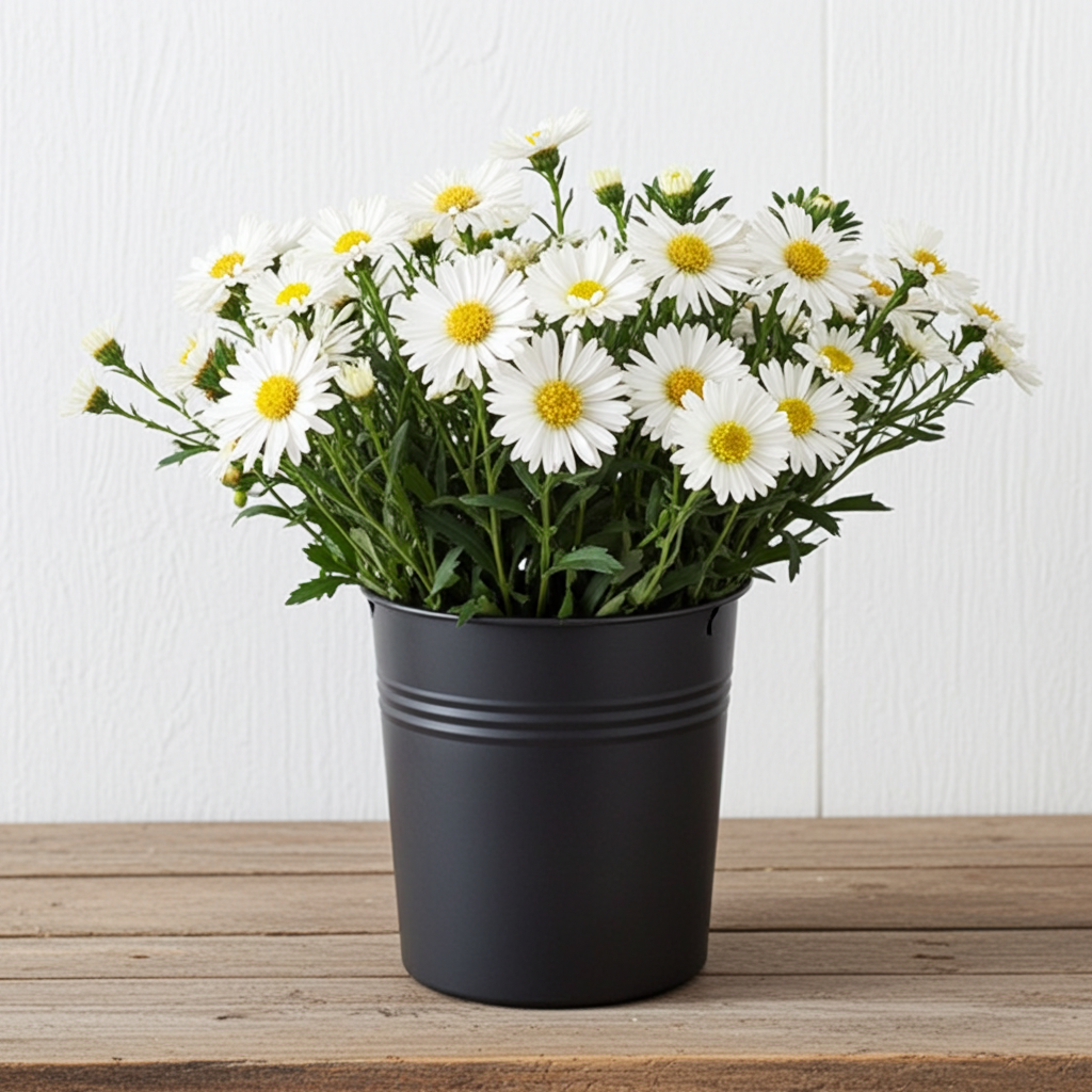 White aster fresh cut bulk flower bunch – Gegesflorist